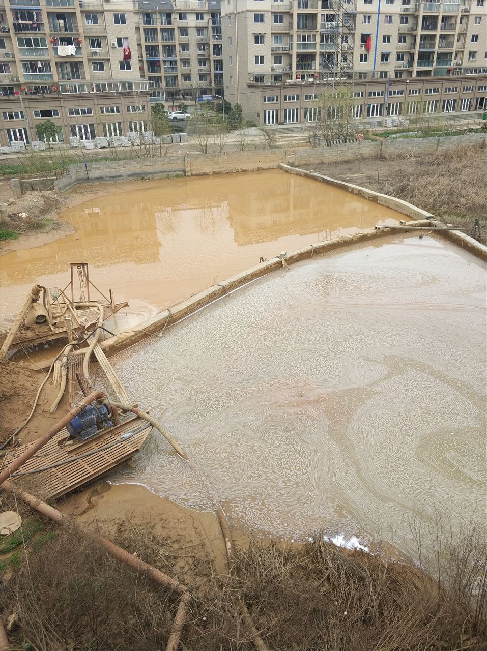 安国沉淀池淤泥清理-厂区废水池淤泥清淤