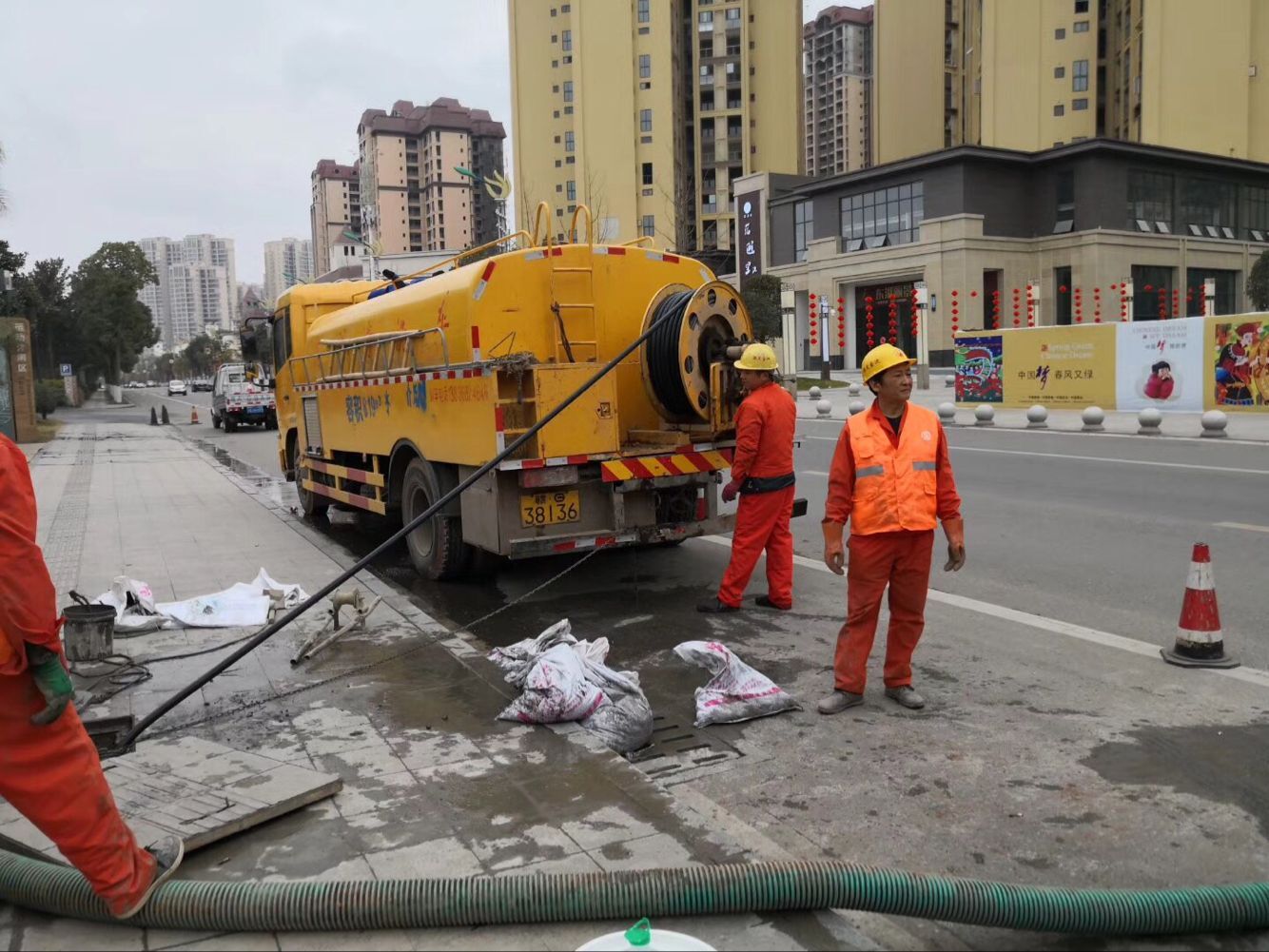安国排污管道清淤-管道清洗
